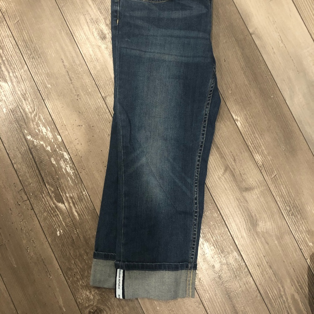 Banana Republic boyfriend capri jeans